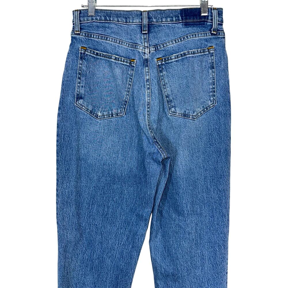 Abercrombie & Fitch Curve Love The 90s Straight Ultra High Rise Jeans 30/10L - Picture 9 of 16
